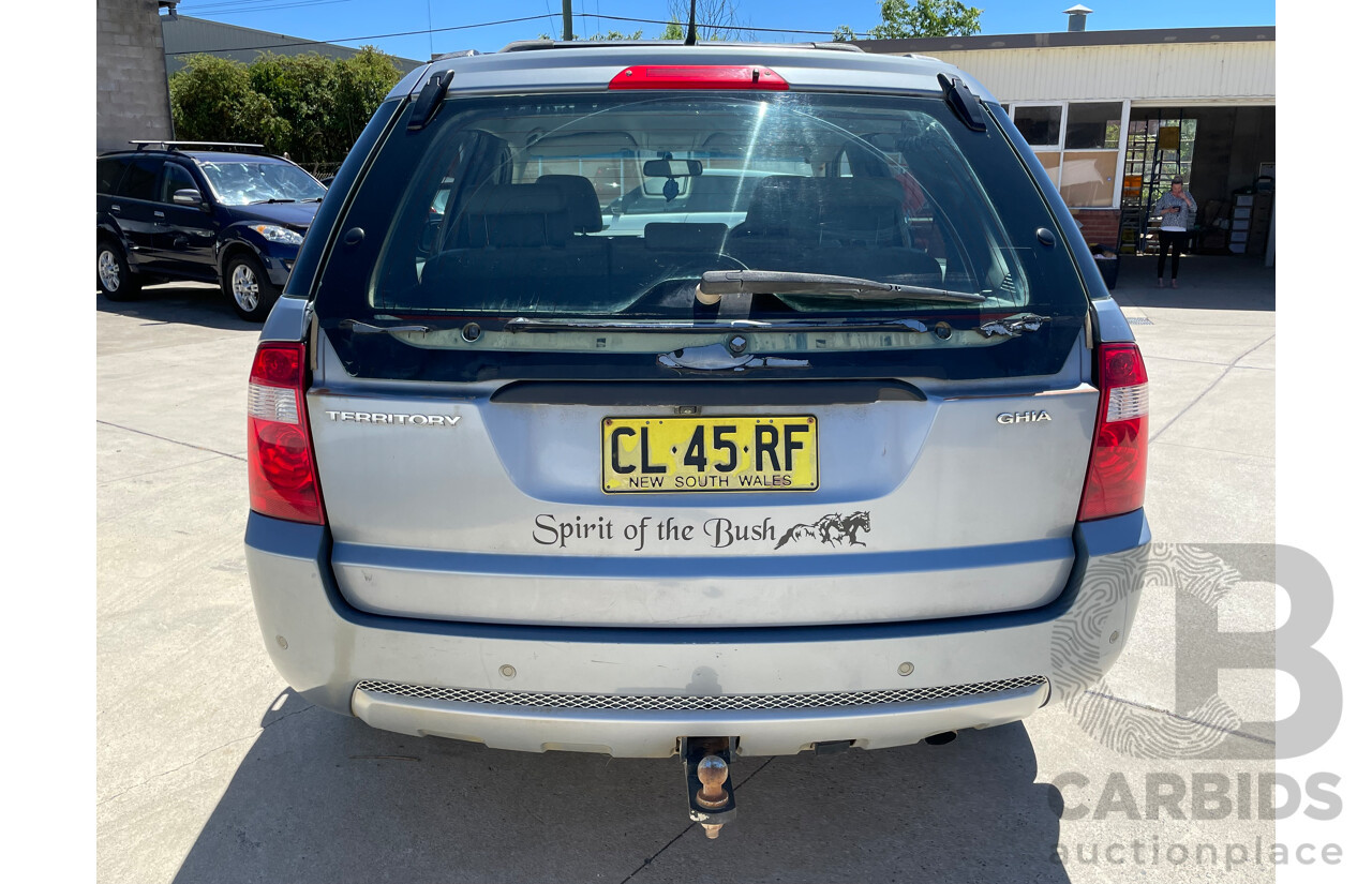 11/2008 Ford Territory GHIA (4x4) SY MY07 UPGRADE 4d Wagon Grey 4.0L