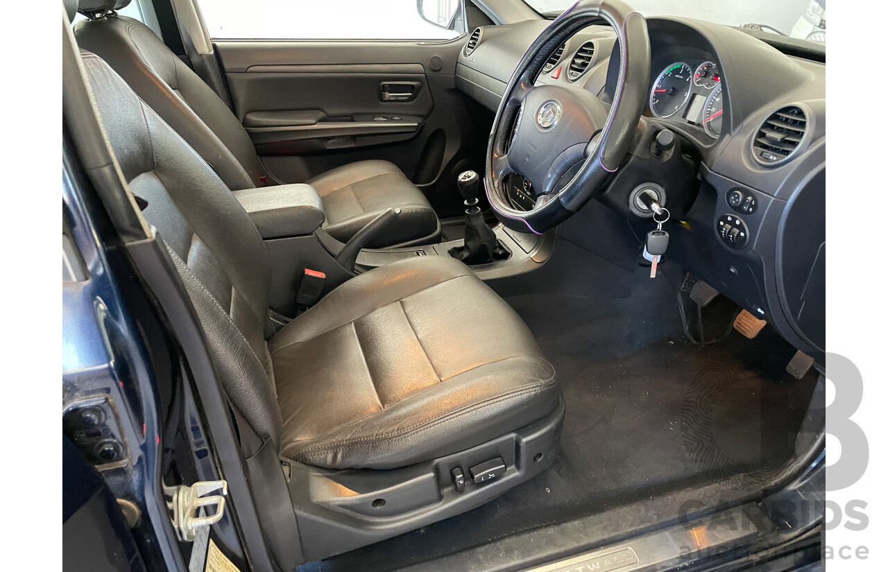 6/2013 Great Wall X200 (4x4) CC6461KY MY11 4d Wagon Blue 2.0L