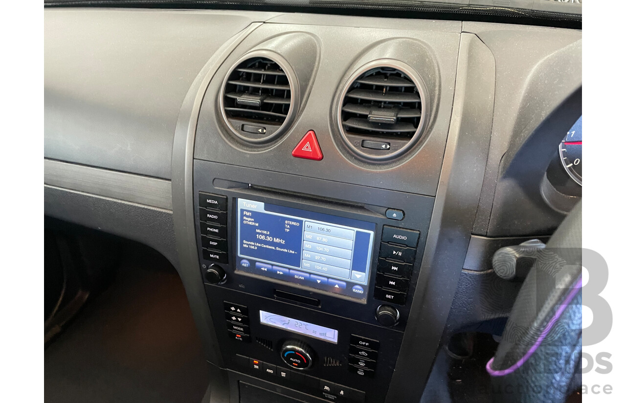 6/2013 Great Wall X200 (4x4) CC6461KY MY11 4d Wagon Blue 2.0L