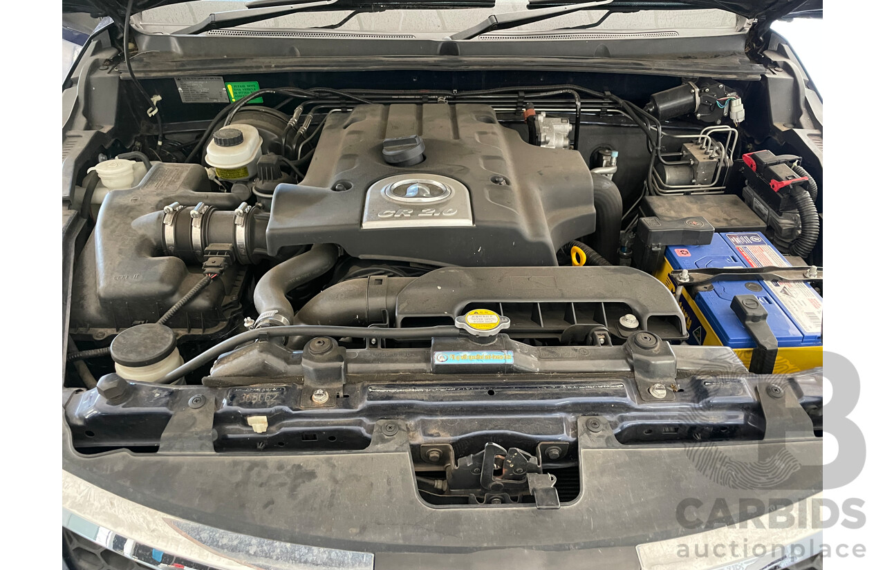 6/2013 Great Wall X200 (4x4) CC6461KY MY11 4d Wagon Blue 2.0L