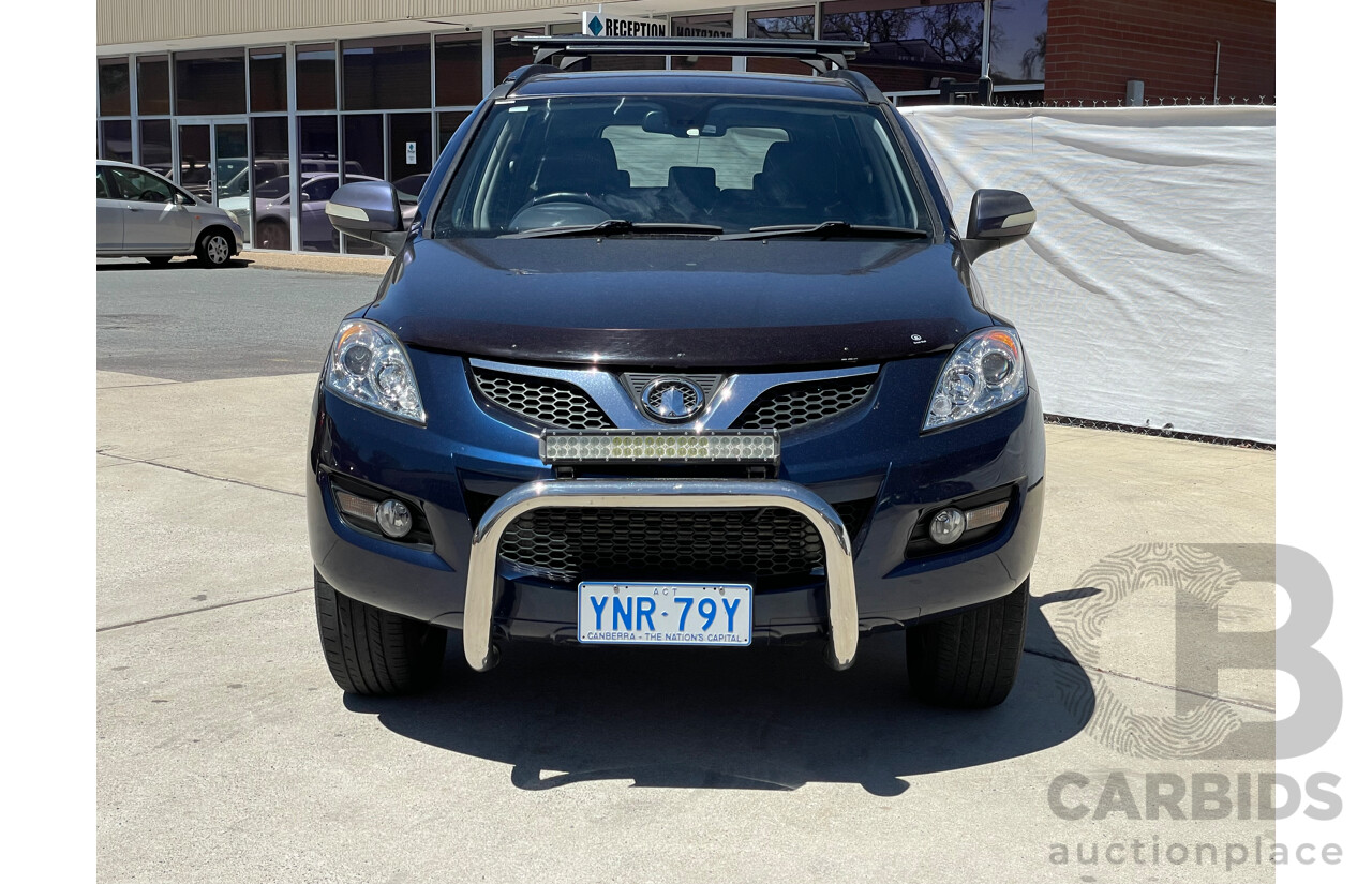 6/2013 Great Wall X200 (4x4) CC6461KY MY11 4d Wagon Blue 2.0L