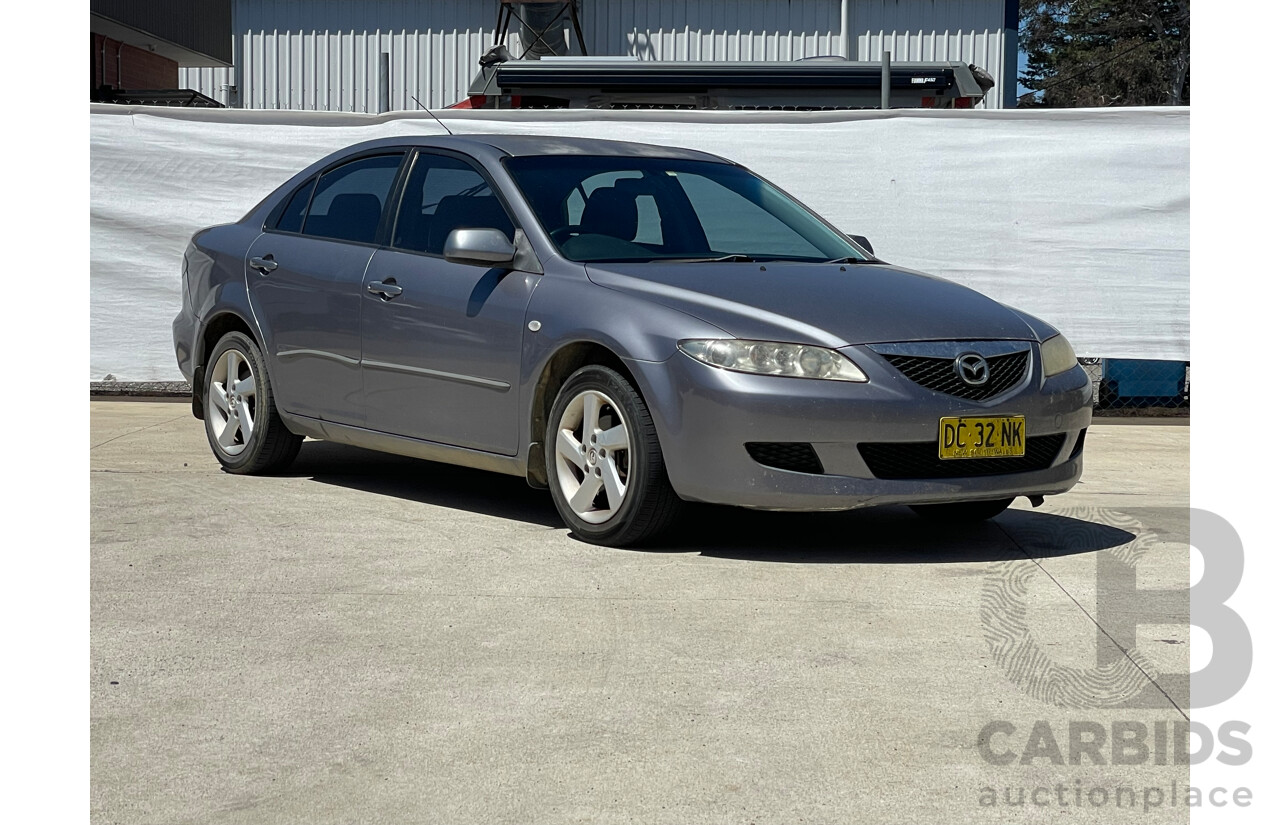 6/2005 Mazda Mazda6 Classic GG 5d Hatchback Grey 2.3L