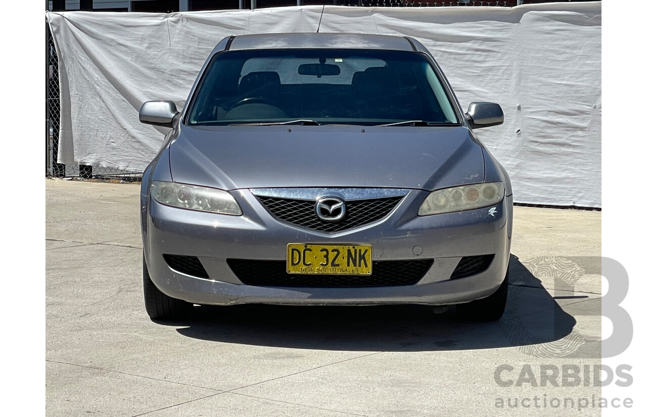 6/2005 Mazda Mazda6 Classic GG 5d Hatchback Grey 2.3L