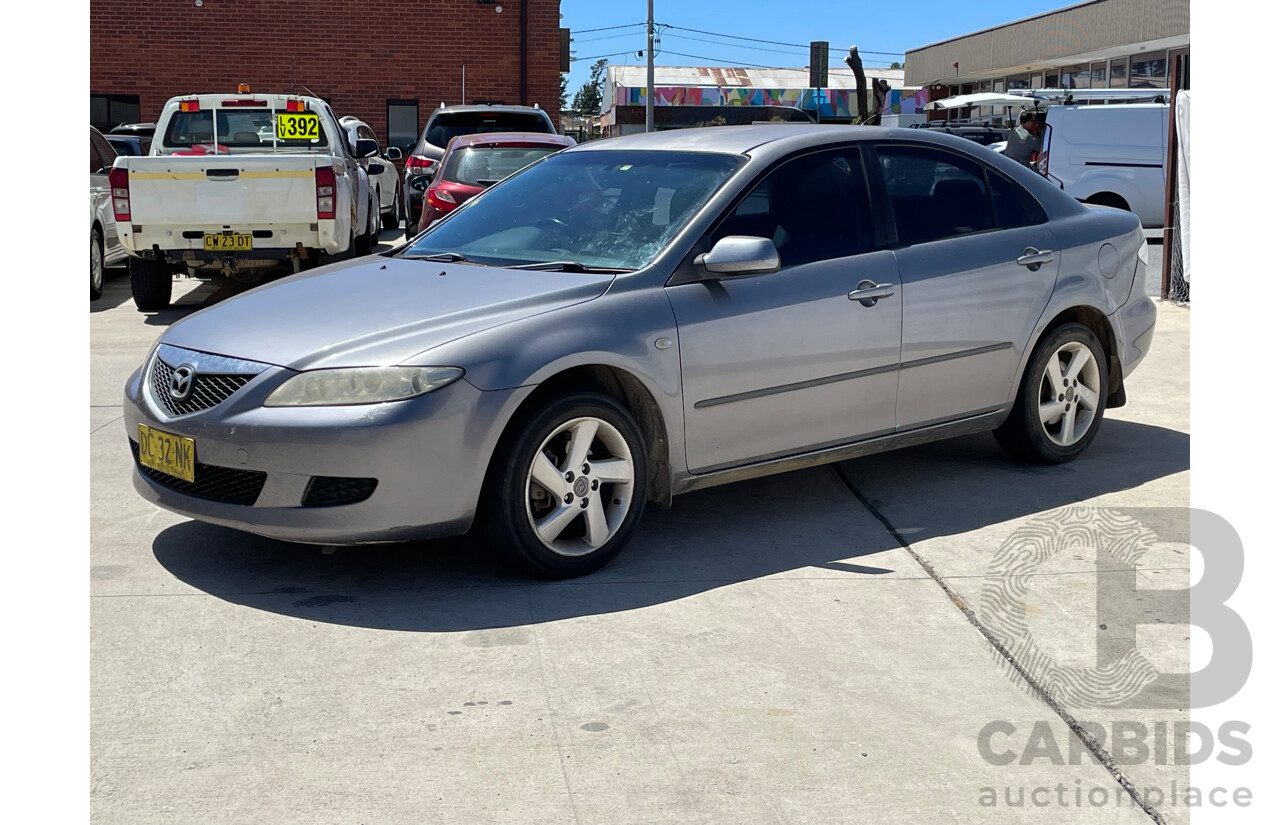 6/2005 Mazda Mazda6 Classic GG 5d Hatchback Grey 2.3L