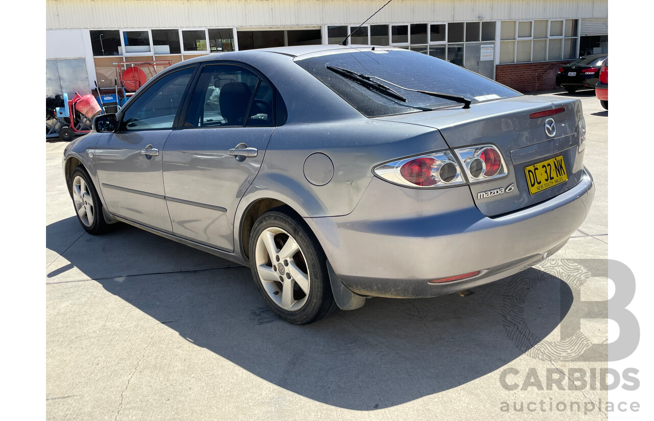 6/2005 Mazda Mazda6 Classic GG 5d Hatchback Grey 2.3L