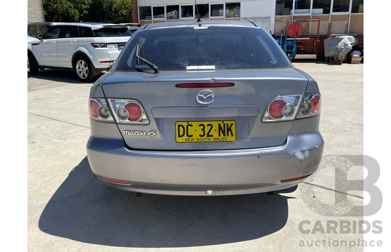 6/2005 Mazda Mazda6 Classic GG 5d Hatchback Grey 2.3L