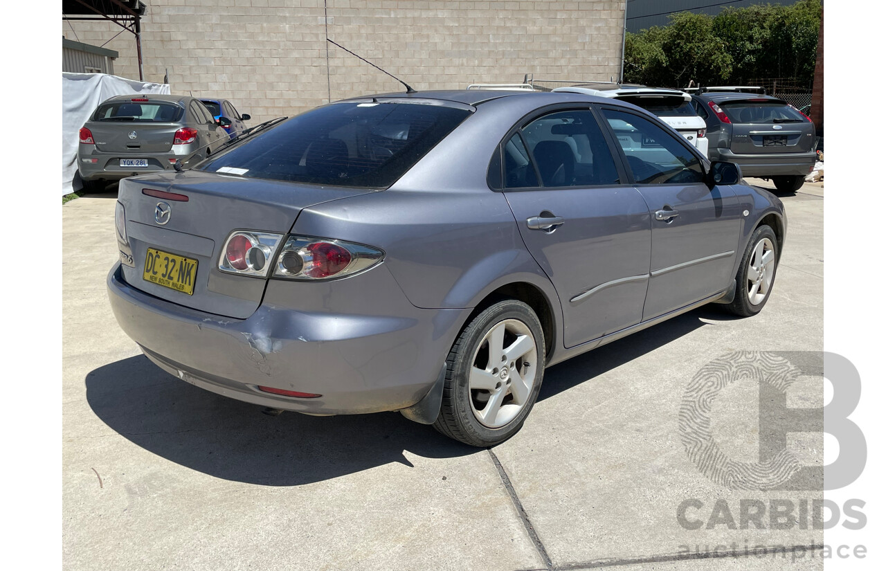 6/2005 Mazda Mazda6 Classic GG 5d Hatchback Grey 2.3L