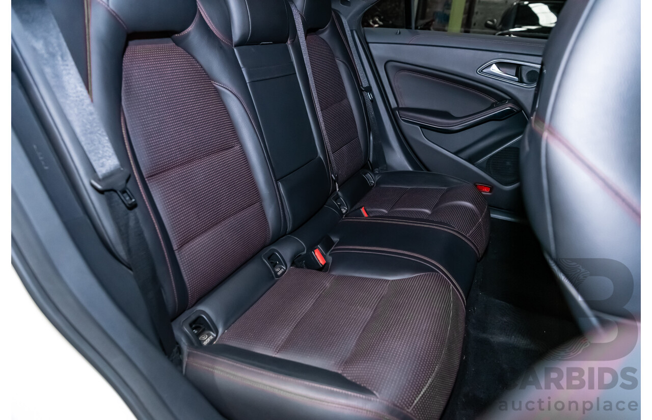 6/2017 Mercedes Benz CLA250 Sport AMG Line 4matic (AWD) W117 MY17 4d Coupe Polar White Turbo 2.0L