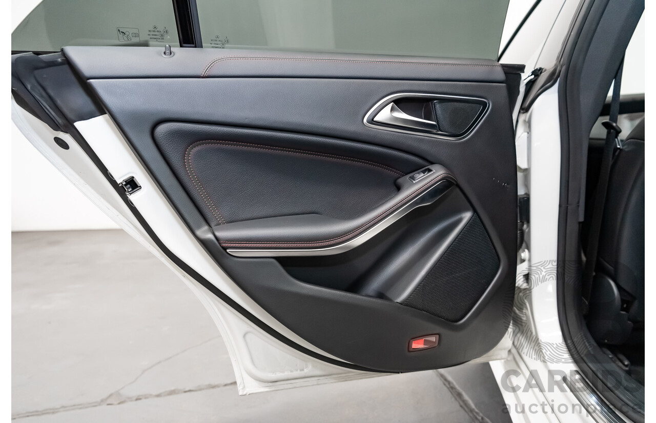 6/2017 Mercedes Benz CLA250 Sport AMG Line 4matic (AWD) W117 MY17 4d Coupe Polar White Turbo 2.0L