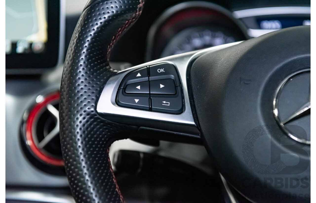 6/2017 Mercedes Benz CLA250 Sport AMG Line 4matic (AWD) W117 MY17 4d Coupe Polar White Turbo 2.0L