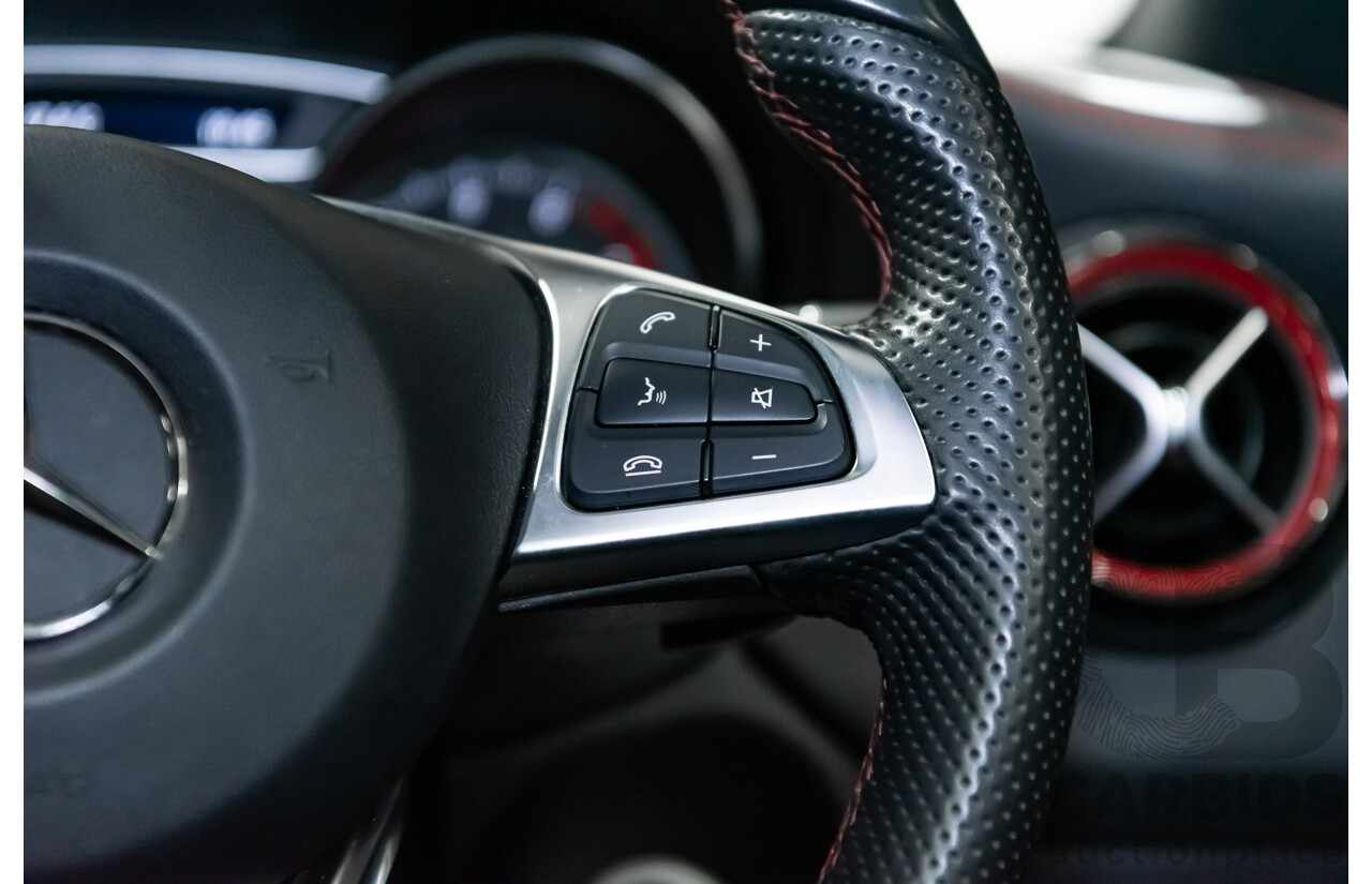 6/2017 Mercedes Benz CLA250 Sport AMG Line 4matic (AWD) W117 MY17 4d Coupe Polar White Turbo 2.0L