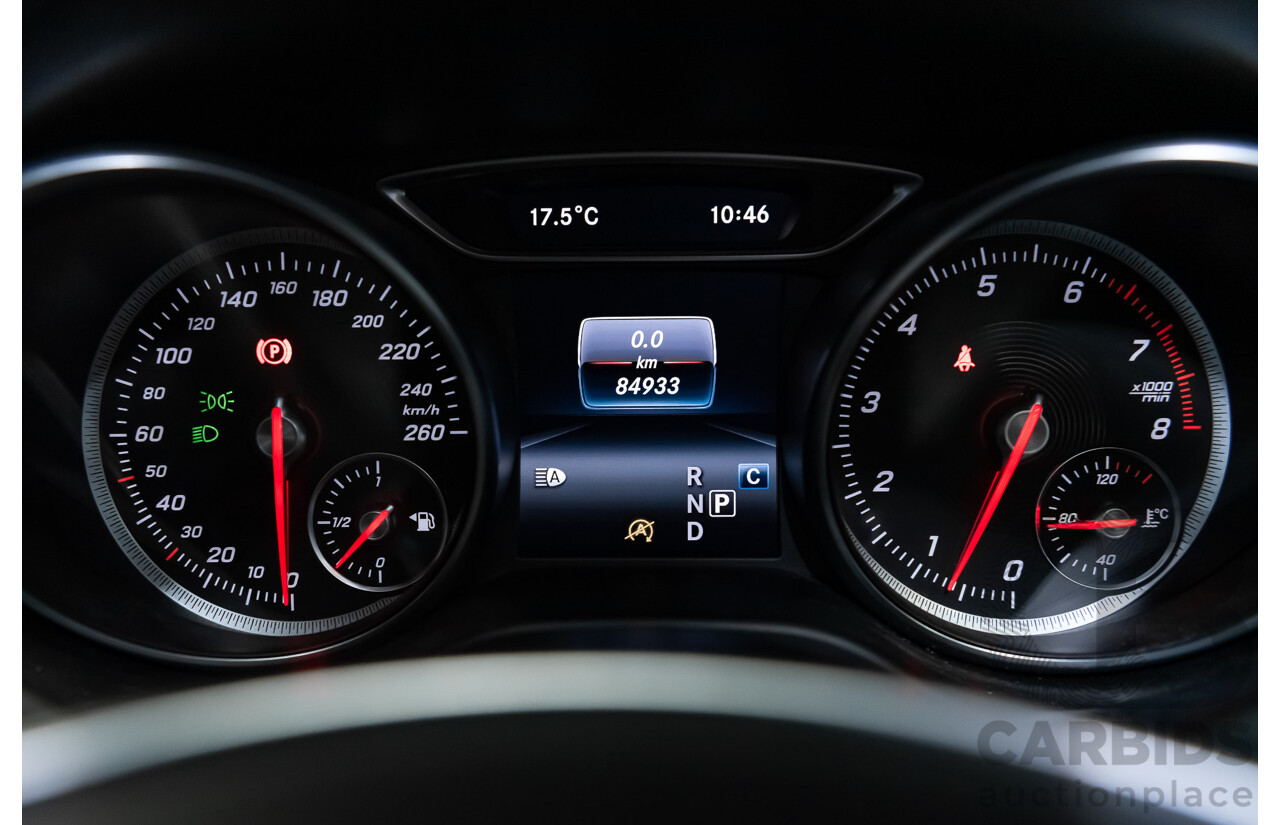 6/2017 Mercedes Benz CLA250 Sport AMG Line 4matic (AWD) W117 MY17 4d Coupe Polar White Turbo 2.0L