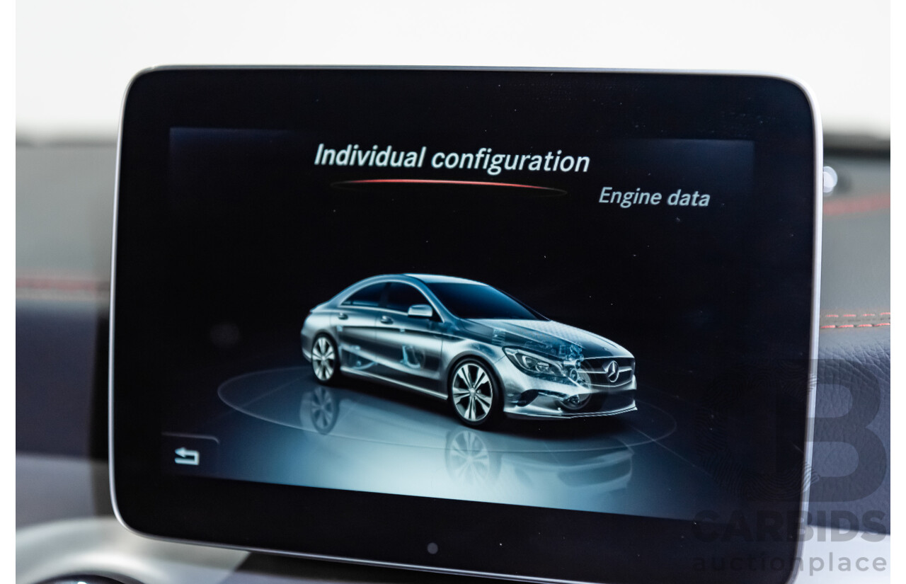 6/2017 Mercedes Benz CLA250 Sport AMG Line 4matic (AWD) W117 MY17 4d Coupe Polar White Turbo 2.0L