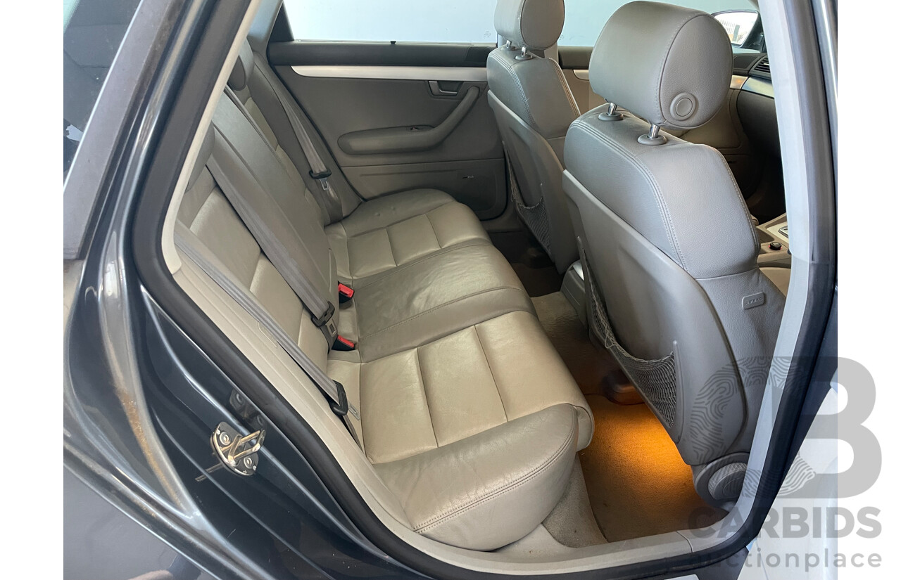 9/2006 Audi A4 2.0 TFSI Quattro Avant B7 MY06 UPGRADE 4d Wagon Grey 2.0L