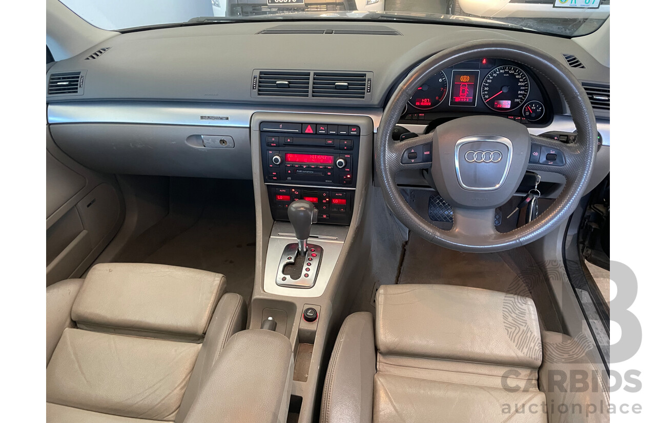 9/2006 Audi A4 2.0 TFSI Quattro Avant B7 MY06 UPGRADE 4d Wagon Grey 2.0L