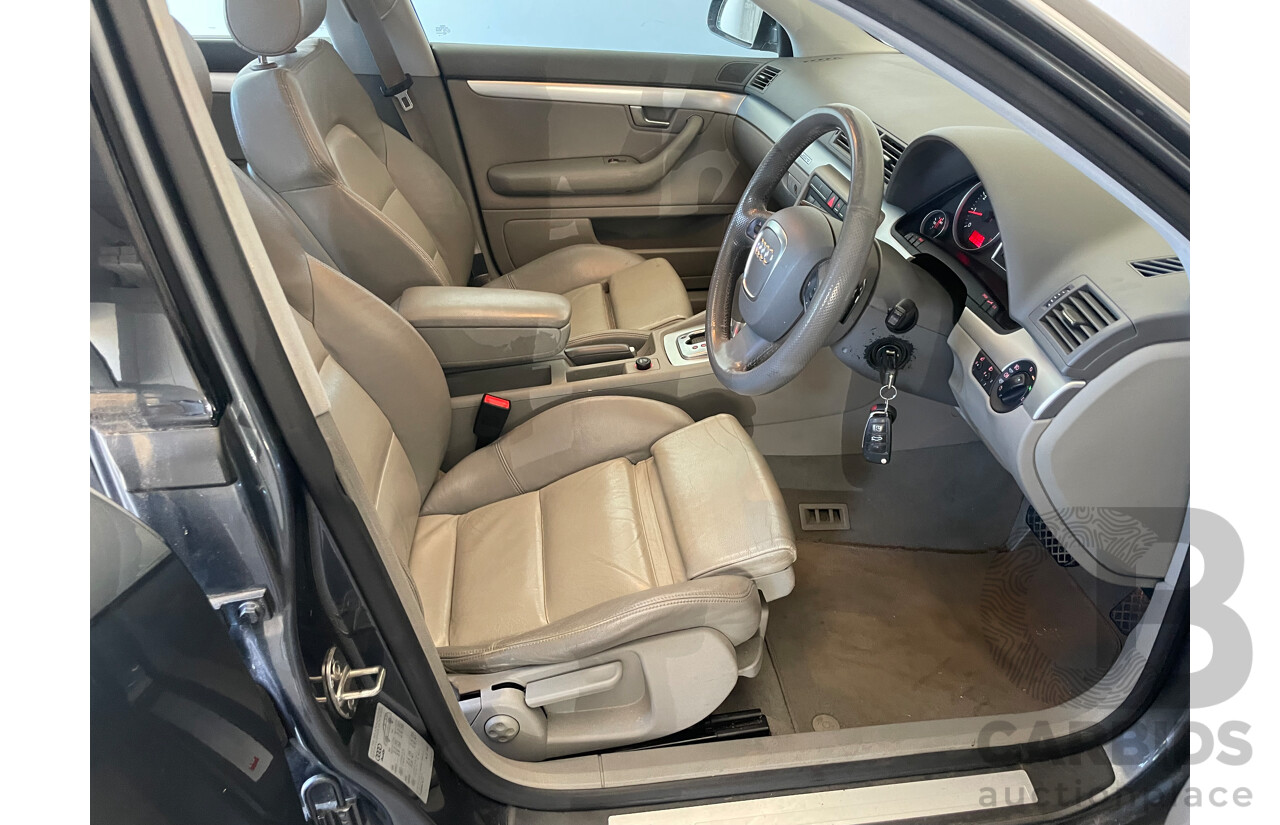 9/2006 Audi A4 2.0 TFSI Quattro Avant B7 MY06 UPGRADE 4d Wagon Grey 2.0L