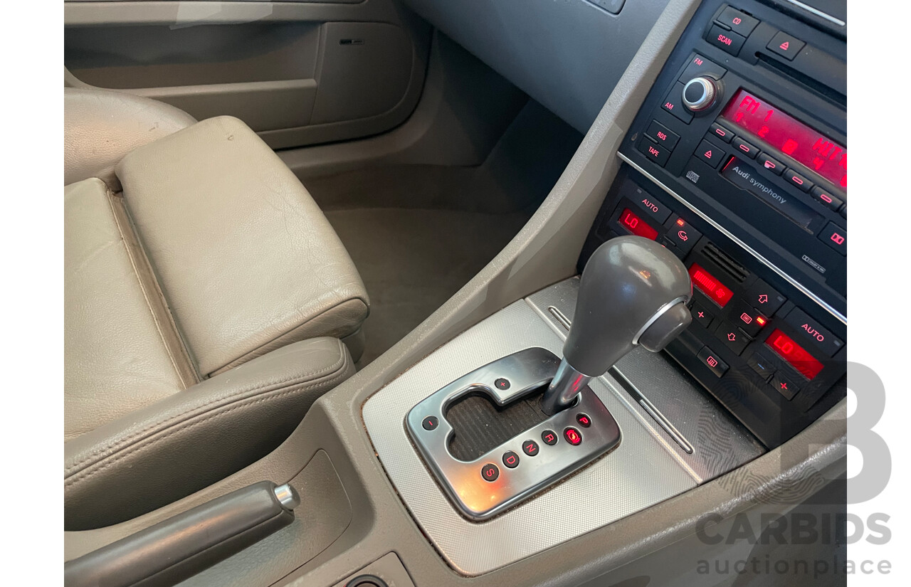 9/2006 Audi A4 2.0 TFSI Quattro Avant B7 MY06 UPGRADE 4d Wagon Grey 2.0L