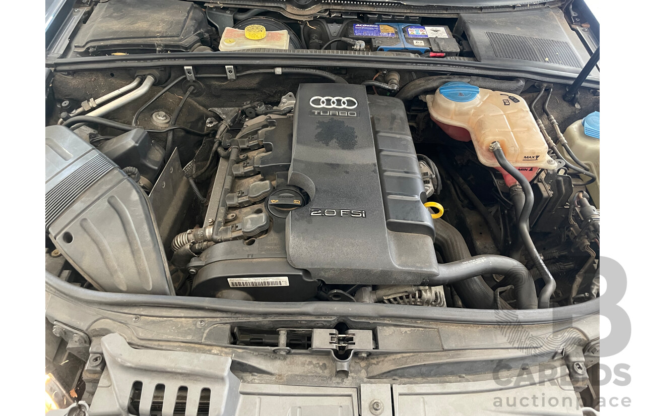 9/2006 Audi A4 2.0 TFSI Quattro Avant B7 MY06 UPGRADE 4d Wagon Grey 2.0L