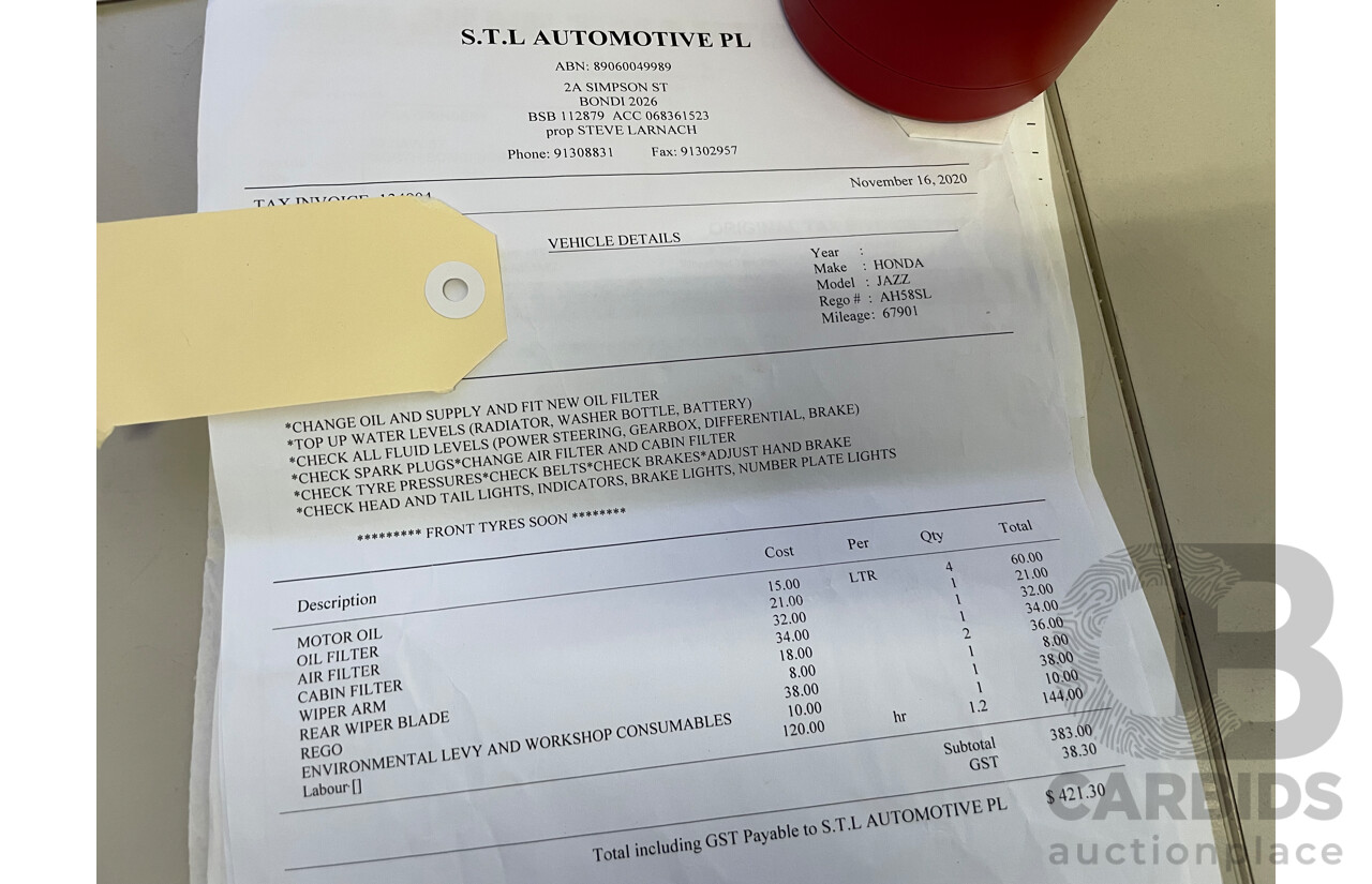 7/2005 Honda Jazz VTi UPGRADE 5d Hatchback White 1.5L