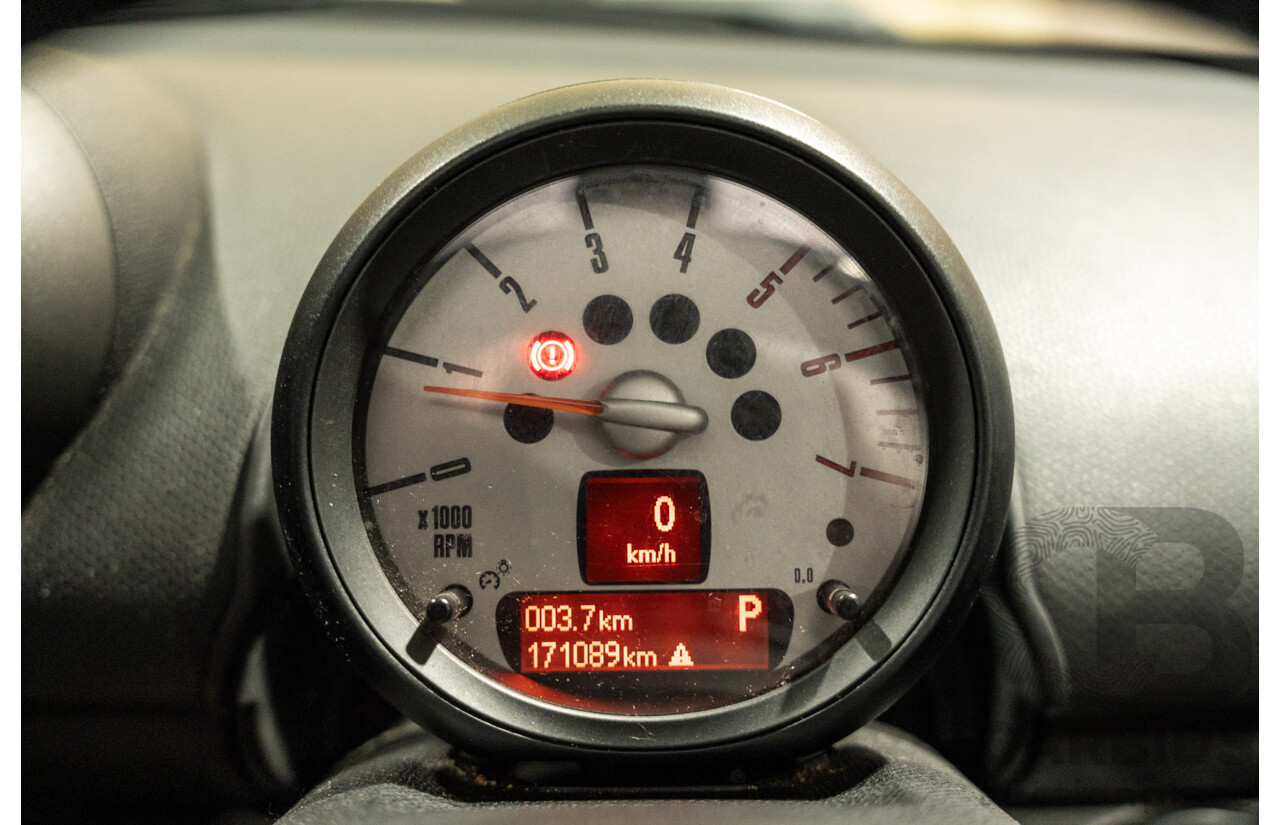 1/2012 Mini Cooper D Countryman ALL4 (AWD) R60 MY12 4d Wagon White Turbo Diesel 2.0L