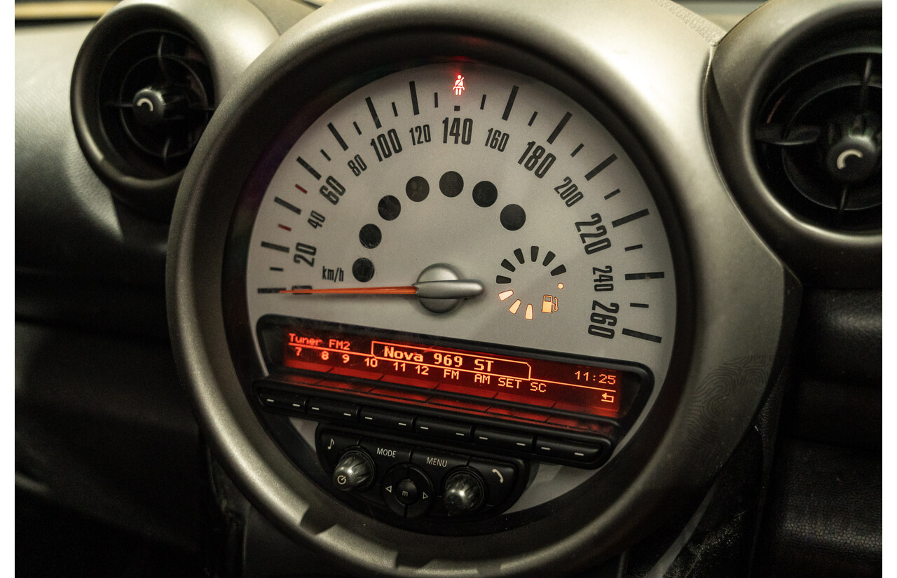 1/2012 Mini Cooper D Countryman ALL4 (AWD) R60 MY12 4d Wagon White Turbo Diesel 2.0L