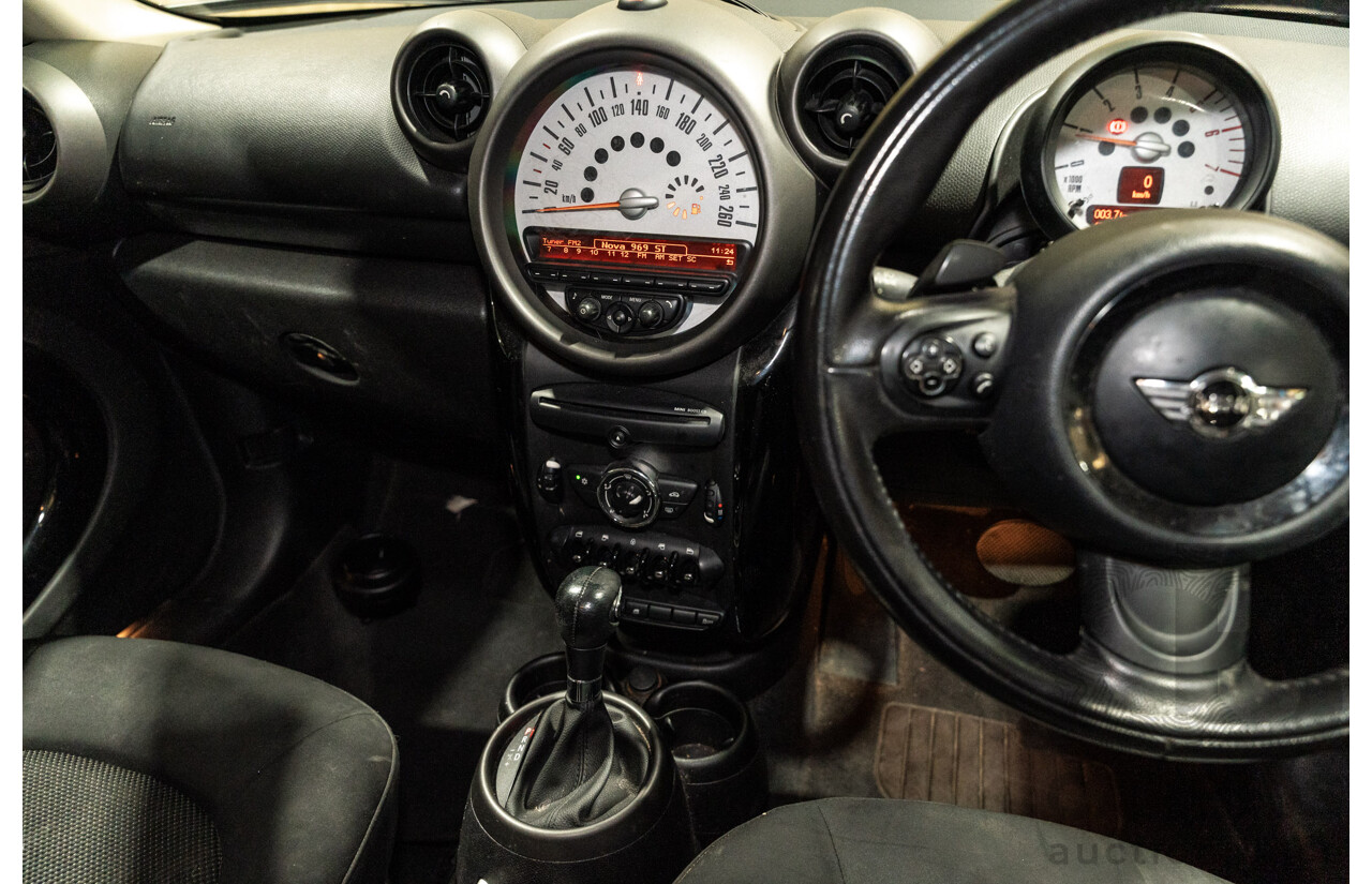 1/2012 Mini Cooper D Countryman ALL4 (AWD) R60 MY12 4d Wagon White Turbo Diesel 2.0L