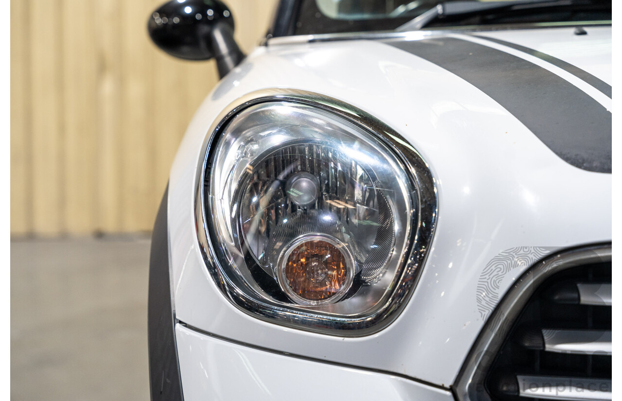 1/2012 Mini Cooper D Countryman ALL4 (AWD) R60 MY12 4d Wagon White Turbo Diesel 2.0L