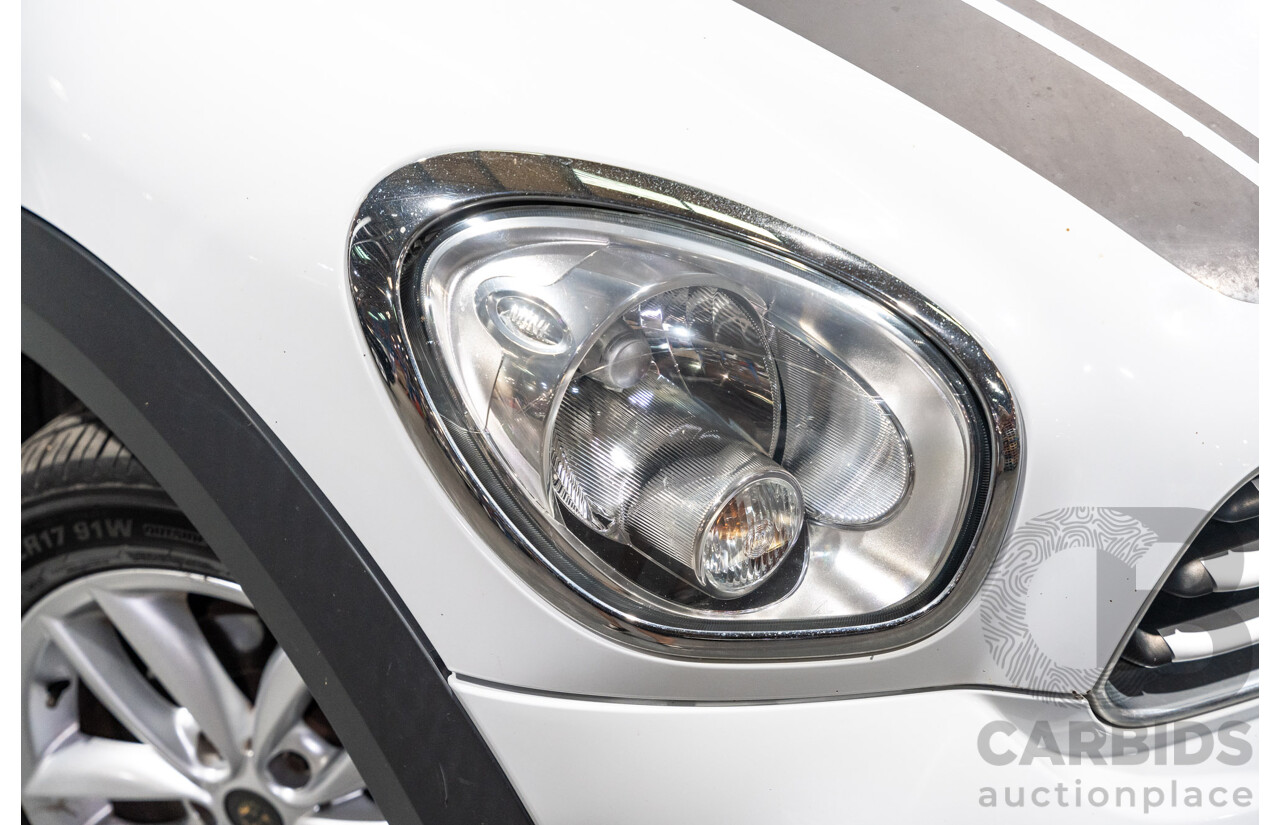 1/2012 Mini Cooper D Countryman ALL4 (AWD) R60 MY12 4d Wagon White Turbo Diesel 2.0L