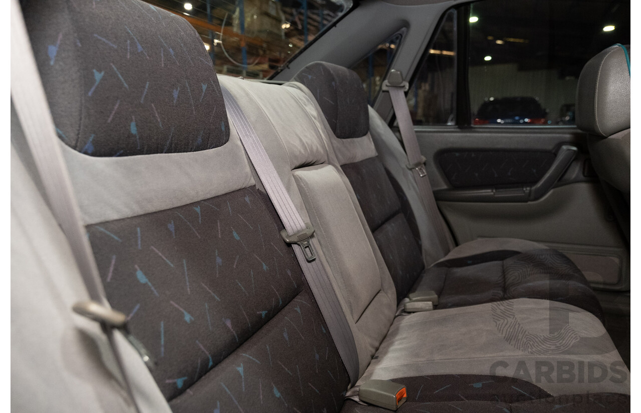 6/1996 Holden HSV Clubsport VS 185i Build No.1094 4d Sedan Black V8 5.0L