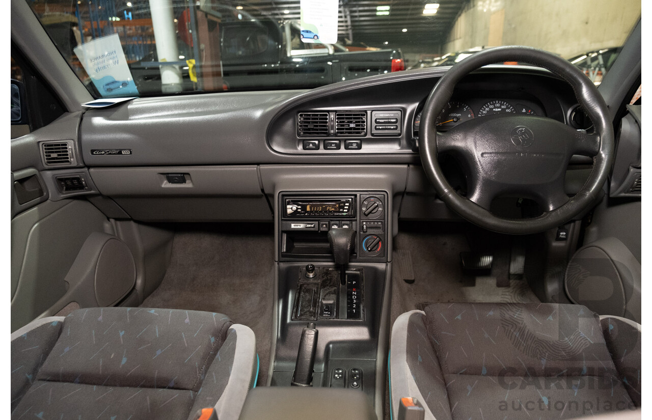 6/1996 Holden HSV Clubsport VS 185i Build No.1094 4d Sedan Black V8 5.0L