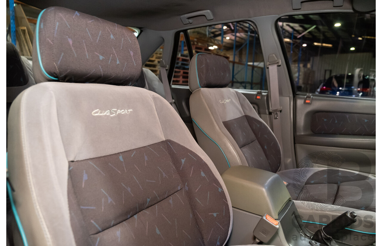 6/1996 Holden HSV Clubsport VS 185i Build No.1094 4d Sedan Black V8 5.0L