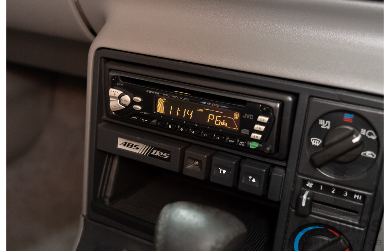 6/1996 Holden HSV Clubsport VS 185i Build No.1094 4d Sedan Black V8 5.0L