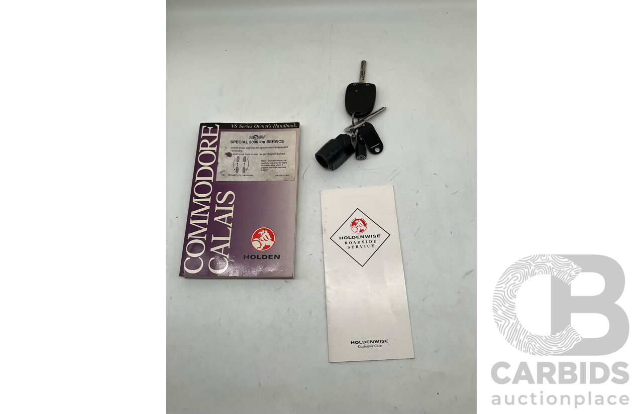 6/1996 Holden HSV Clubsport VS 185i Build No.1094 4d Sedan Black V8 5.0L