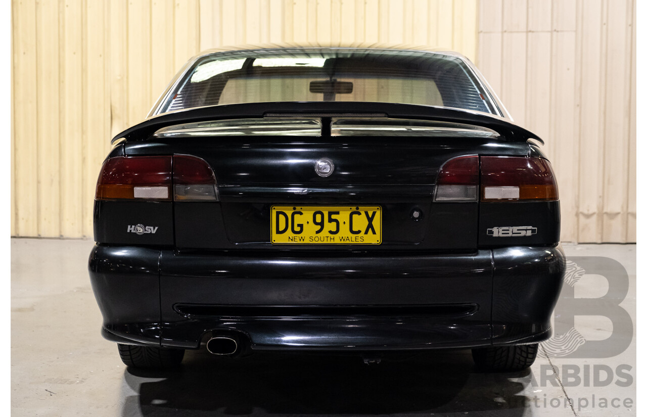 6/1996 Holden HSV Clubsport VS 185i Build No.1094 4d Sedan Black V8 5.0L