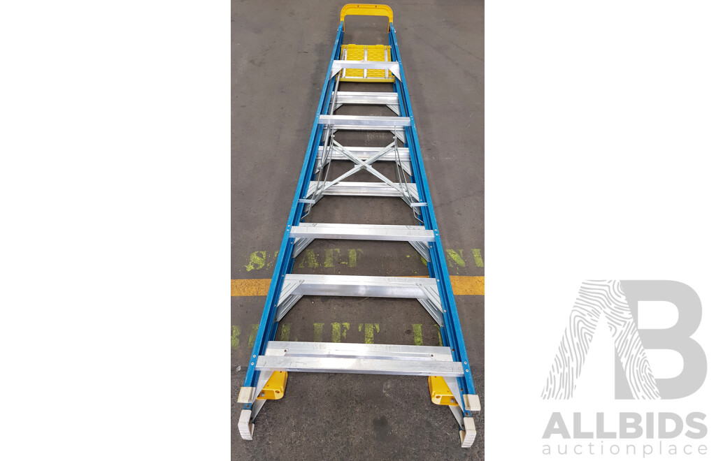 Bailey (FS10726) 150kg Rated 8 Step Ladder 4.3m