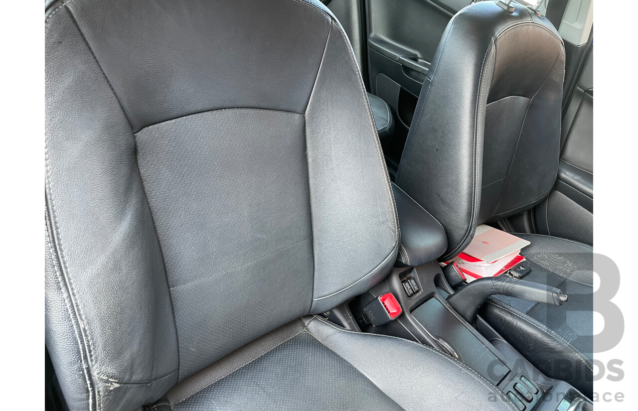 12/2013 Mitsubishi Lancer LX CJ MY13 4d Sedan Blue 2.0L