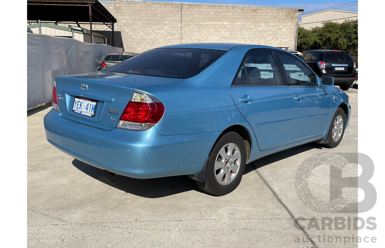 2/2006 Toyota Camry Altise Limited MCV36R 06 UPGRADE 4d Sedan Blue 3.0L