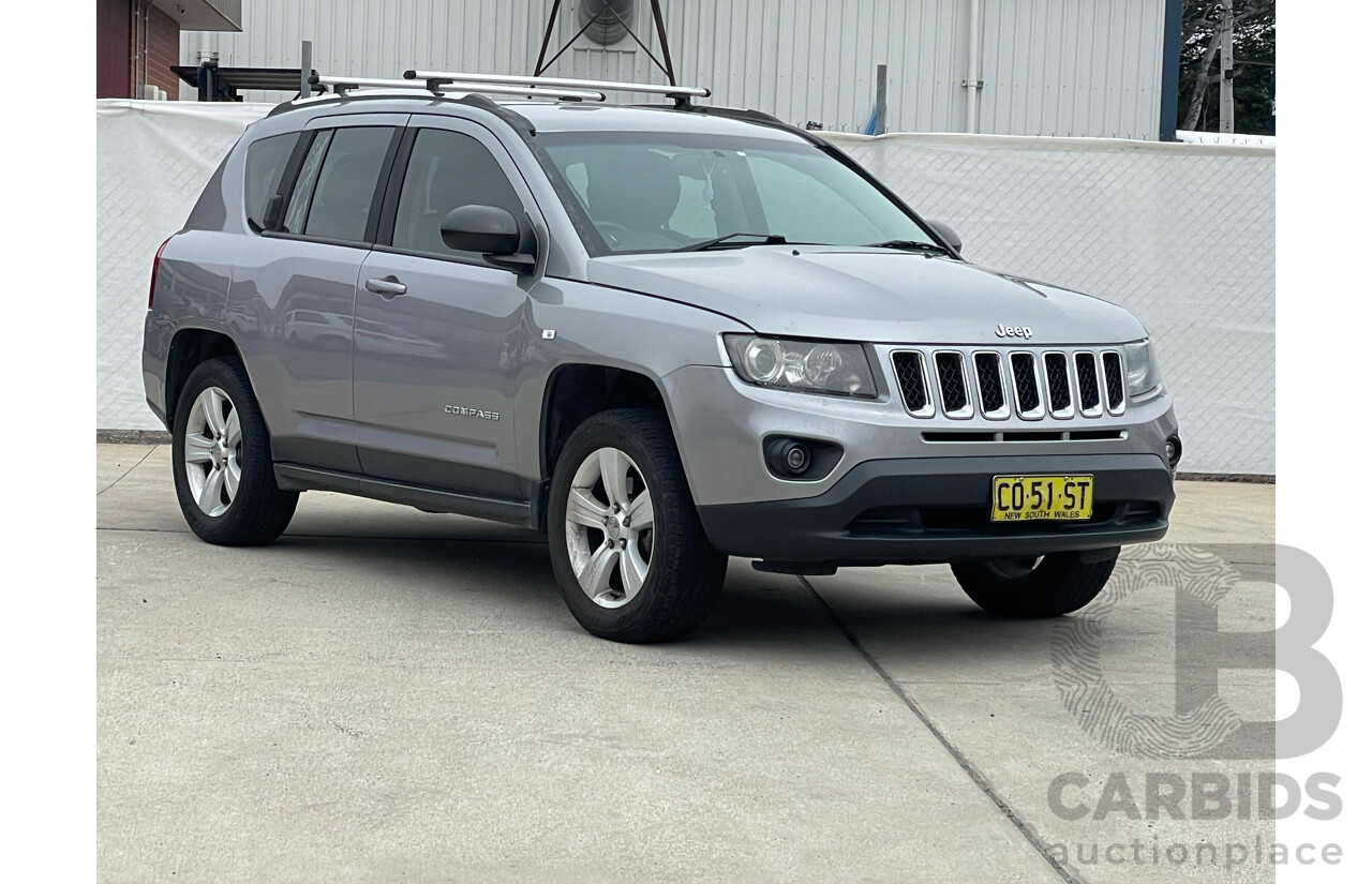 3/2015 Jeep Compass Sport (4x2) MK MY15 4d Wagon Silver 2.0L