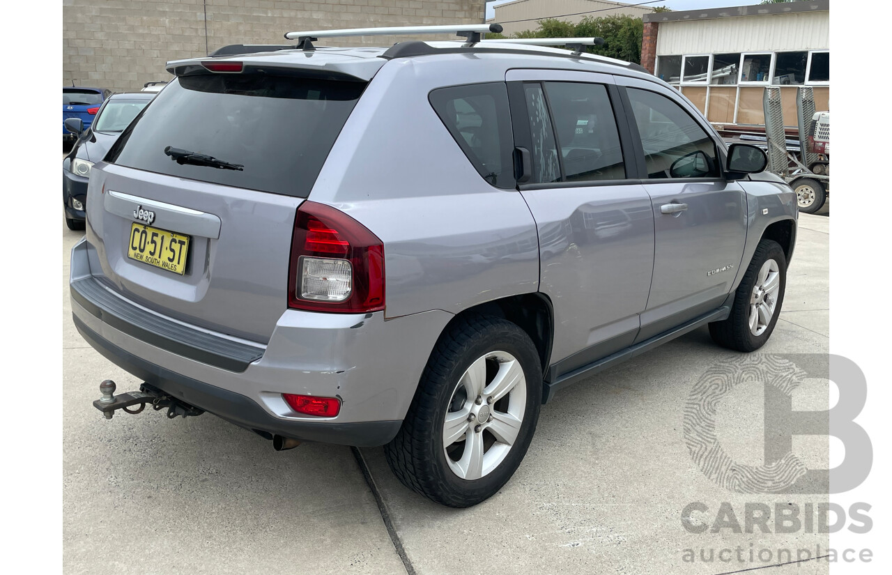 3/2015 Jeep Compass Sport (4x2) MK MY15 4d Wagon Silver 2.0L