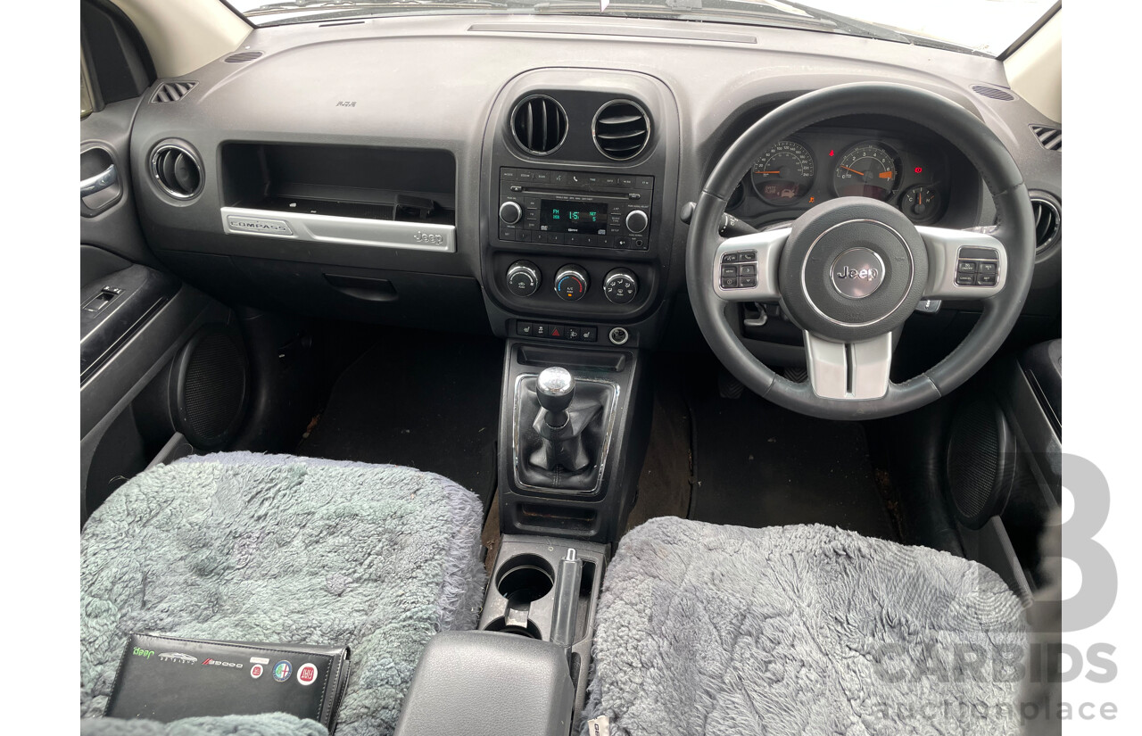 3/2015 Jeep Compass Sport (4x2) MK MY15 4d Wagon Silver 2.0L