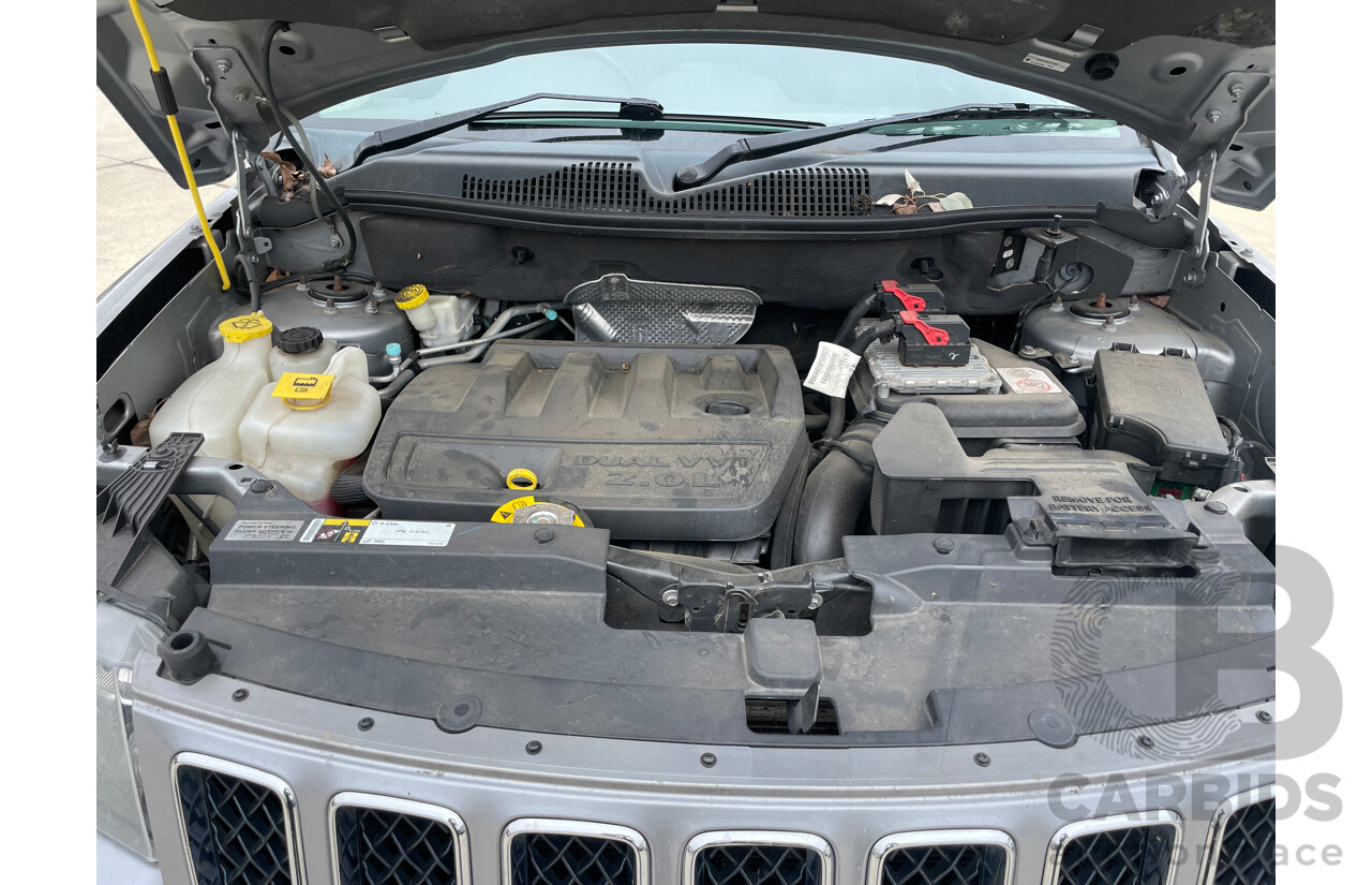 3/2015 Jeep Compass Sport (4x2) MK MY15 4d Wagon Silver 2.0L