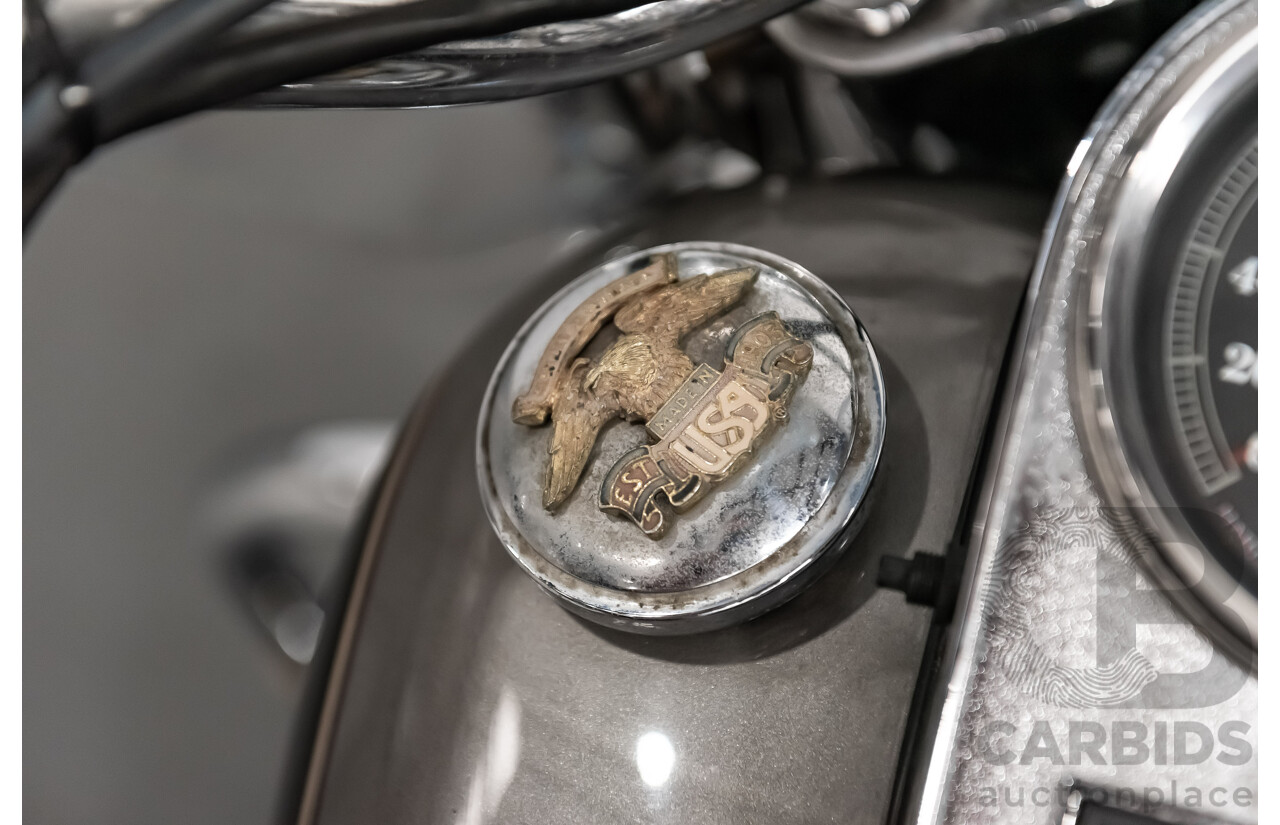 12/1995 Harley Davidson Heritage Softail Classic 1340cc (FLSTC) Vivid Black & Silver/Grey