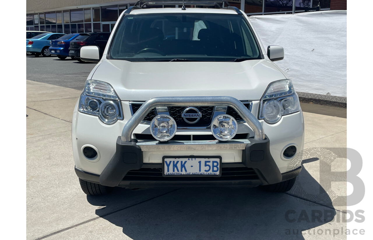 9/2012 Nissan X-Trail ST (4x4) T31 SERIES 5 4d Wagon White 2.5L
