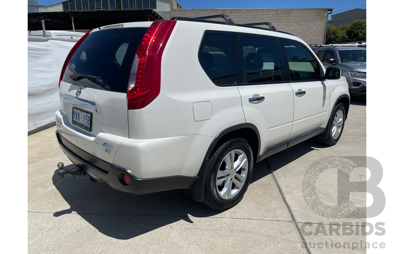 9/2012 Nissan X-Trail ST (4x4) T31 SERIES 5 4d Wagon White 2.5L