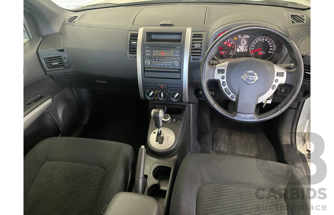9/2012 Nissan X-Trail ST (4x4) T31 SERIES 5 4d Wagon White 2.5L