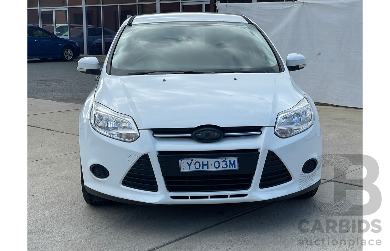 1/2012 Ford Focus Ambiente LW 5d Hatchback White 1.6L