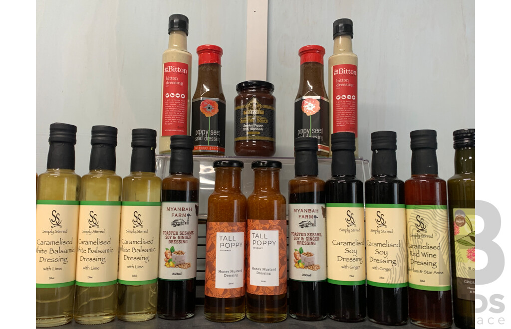 Assorted Salad Dressings & Marinades ORP $430