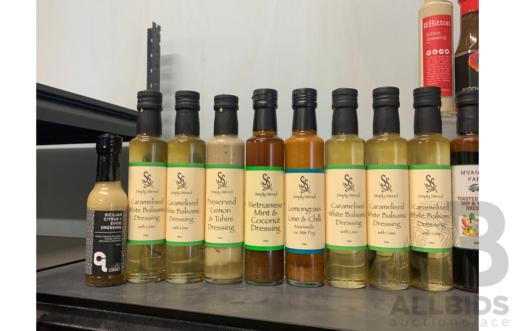 Assorted Salad Dressings & Marinades ORP $430