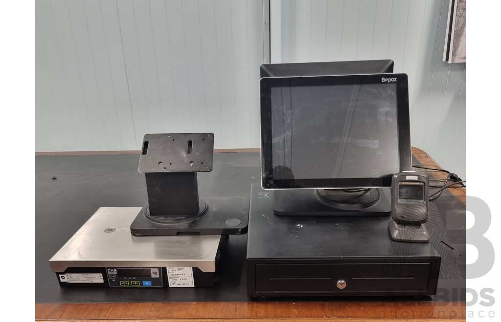 Bepoz - Complete POS System Including Receipt Printer, Scanner, Weight Scale & Till