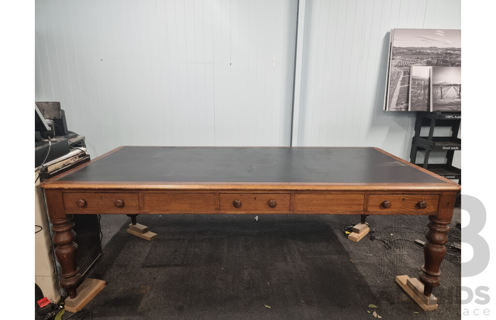 Victorian Cedar Clerks Desk